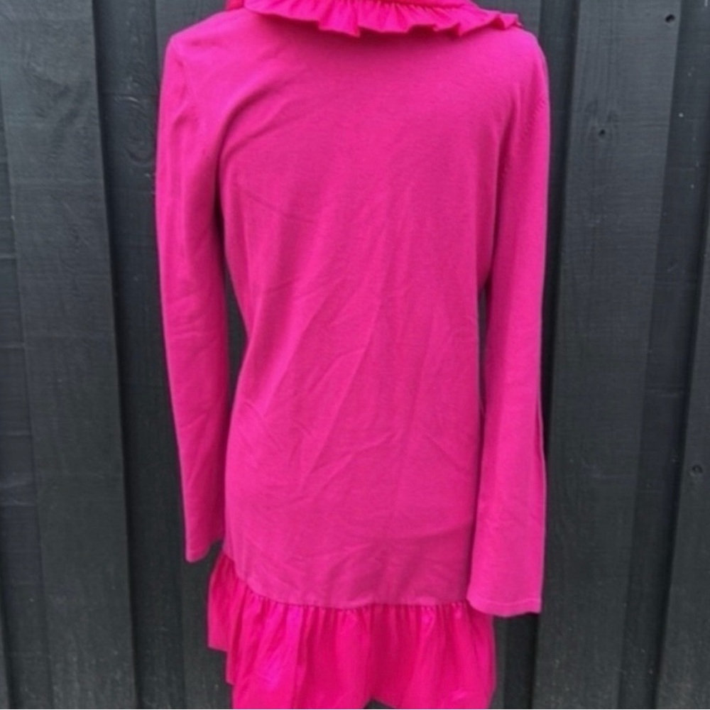 Ravel Pink Ruffled Cardigan - Picture 4 of 5
